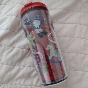NWOT Starbucks Japan Holiday Plastic Tumbler Reusable Cup